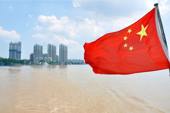 Chinese flag (Shutterstock)