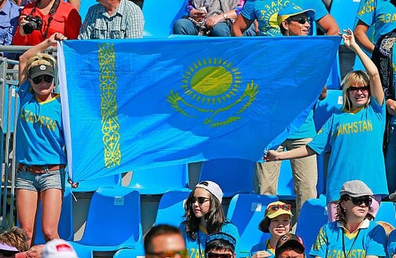 Kazakhstan flag (Scott Barbour/Getty Images)