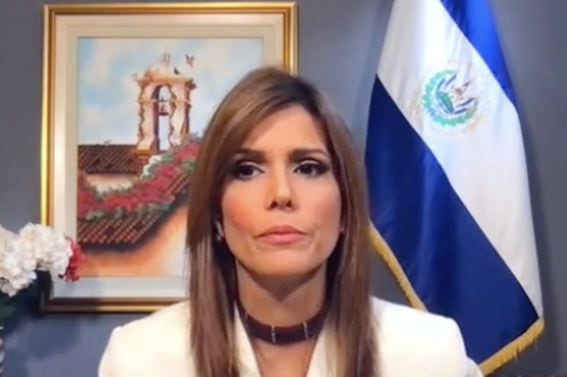 El Salvador’s Ambassador to the United States Milena Mayorga said other countries may follow its leadership on adopting bitcoin as legal tender, on CoinDesk TV's "First Mover." (CoinDesk TV)