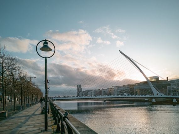 Samuel Beckett bridge in Dublin, Ireland. (Gabril Ramos/Unsplash)