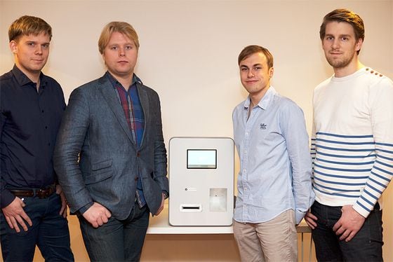  A bitcoin ATM bought to market by Safello.