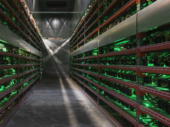 A Cipher mining bitcoin farm. (Cipher Mining)