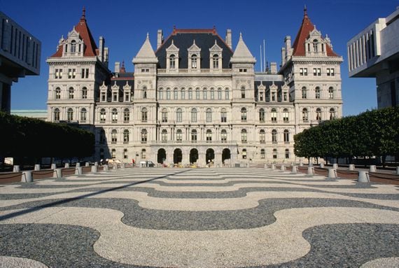 New York's state Capitol building in Albany (Getty Images/Larry Lee Photography)