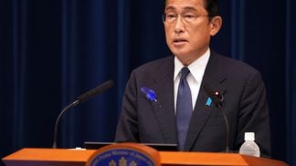 CDCROP: Prime Minister Kishida Press Conference (Zhang Xiaoyu - Pool/Getty Images)
