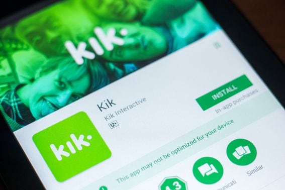 The Kin cryptocurrrency was launched by the social media app Kik back in 2017. (Sharaf Maksumov / Shutterstock)