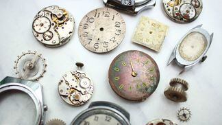 clock, parts, time