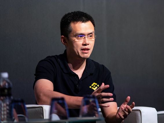 Changpeng Zhao at Consensus Singapore 2018 (CoinDesk)