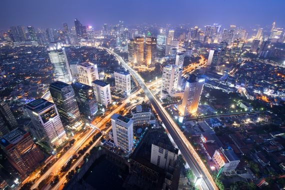 Business district, Jakarta, Indonesia (Afriandi/Getty images)