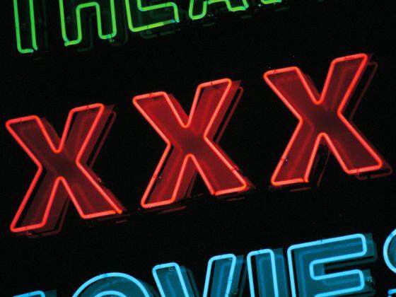 CDCROP: XXX-rated movie sign (Getty Images)
