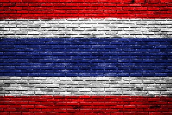 thai_flag_brick_wall