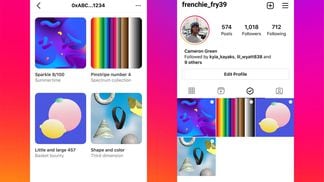 Meta NFT wallet images in Instagram (Meta Platforms)