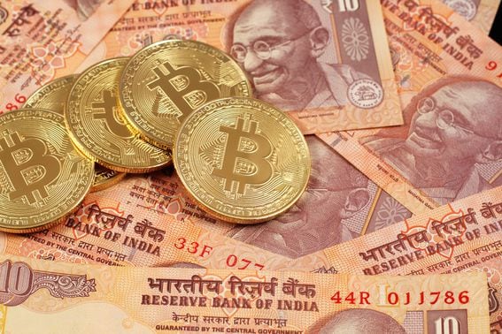 India rupee image via Shutterstock