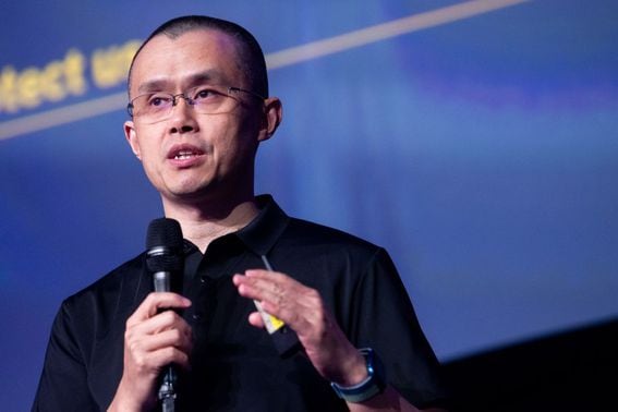Changpeng Zhao, founder and chief executive officer of Binance (Benjamin Girette/Bloomberg/Getty Images)
