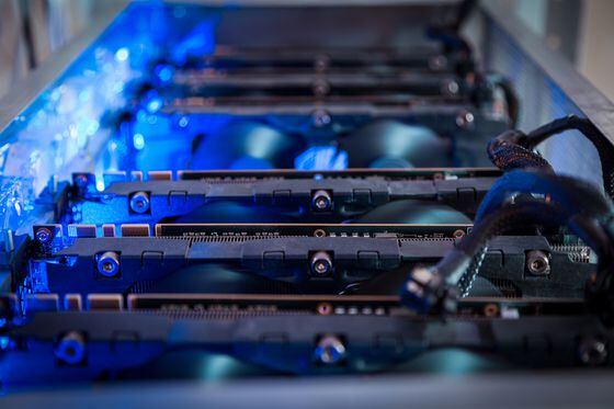 Components of a bitcoin mining machine (CoinDesk archives)