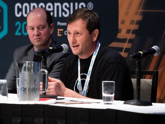 Celsius founder and CEO Alex Mashinsky at Consensus 2019 (CoinDesk archives)
