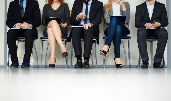 Job seekers image via Shutterstock
