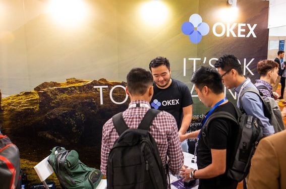 OKEx image via CoinDesk archives