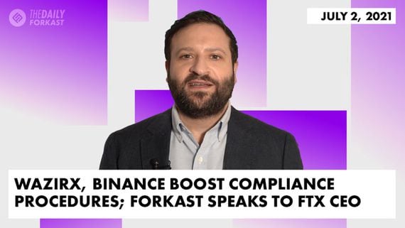 WazirX, Binance Boost Compliance Procedures, Forkast Speaks to FTX CEO