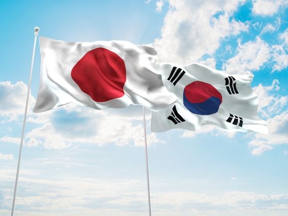 Japan and South Korea