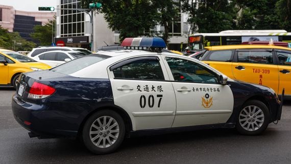Taiwan police car
