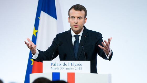 French president Emmanuel Macron has said he wants a European metaverse (Jacques Paquier/Flickr)