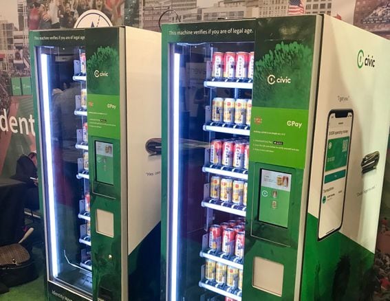 Civic vending machines at SXSW 2019