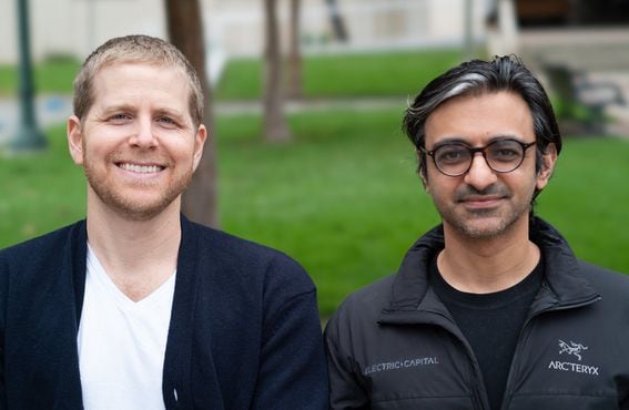 Electric Capital co-founders Curtis Spencer (left) and Avichal Garg (Electric Capital)