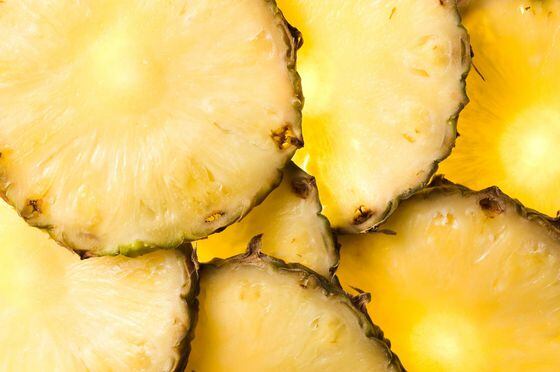 pineapple, texture