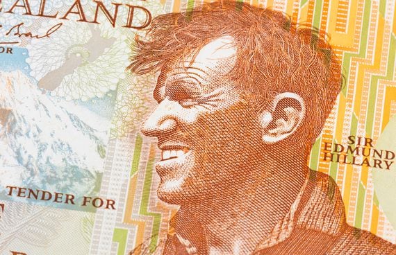 New Zealand bank note showing Sir Edmund Hillary.