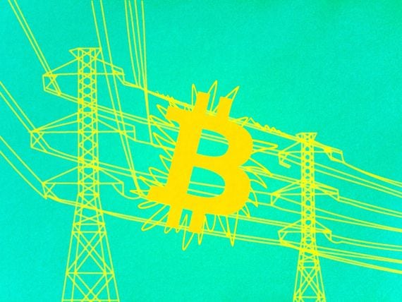 Bitcoin mining can soak up renewable energy that is hard to transmit or consume locally, giving a leg up to energy producers. (Illustration: Yunha)