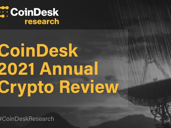 The CoinDesk 2021 Annual Crypto Review looks back on how crypto markets fared last year.