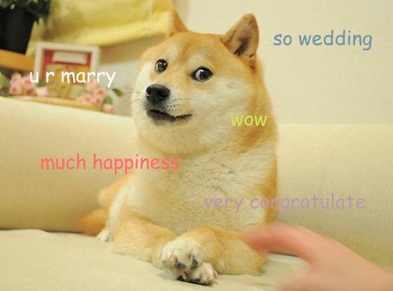 dogecoin wedding