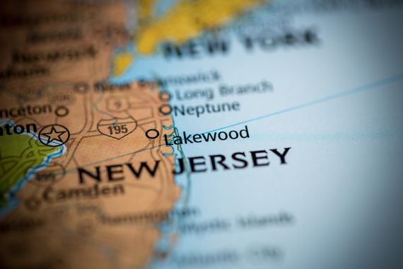 New jersey map