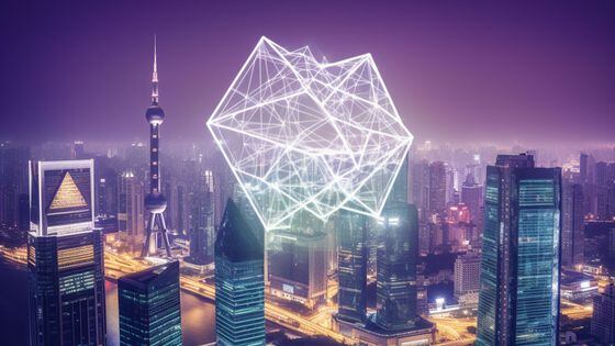 DO NOT USE: AI Artwork Shanghai Ethereum Upgrade (DALL-E/CoinDesk)
