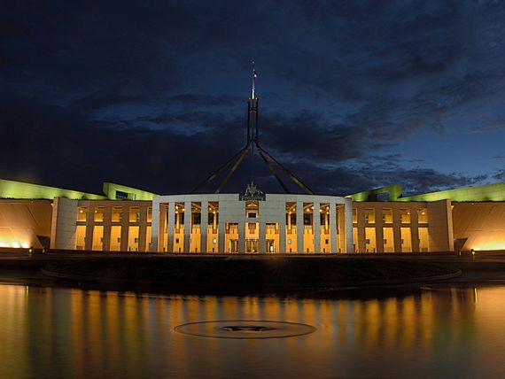 Parliament house, Canberra, Australia. (Unsplash)