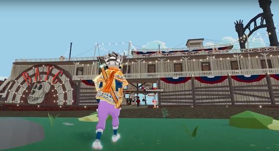 Bored Ape Yacht Club's Riverboat in Decentraland (Decentraland)