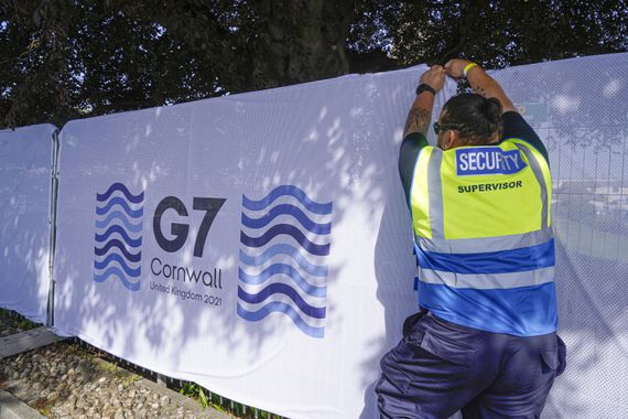 The G-7 held its annual summit in Cornwall, U.K. in June (Hugh R Hastings/Getty Images)