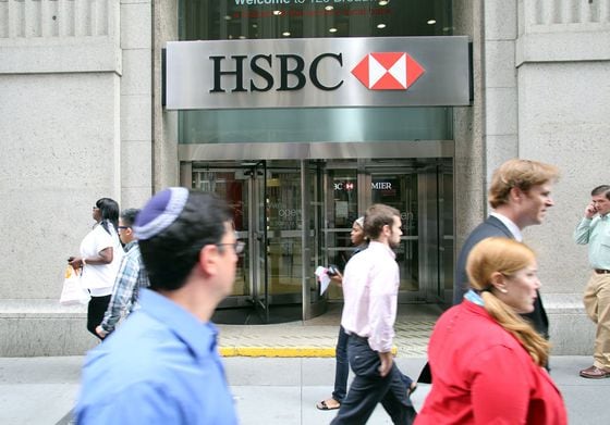 HSBC bank, New York