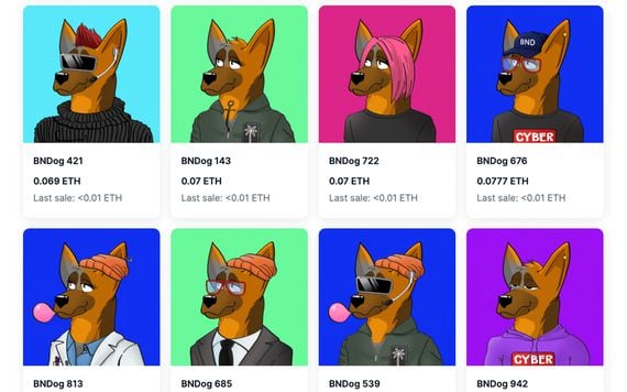 Dogs of BND Collection (OpenSea)