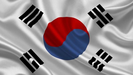 South Korean flag (Shutterstock)