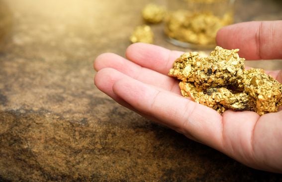 Gold image via Shutterstock