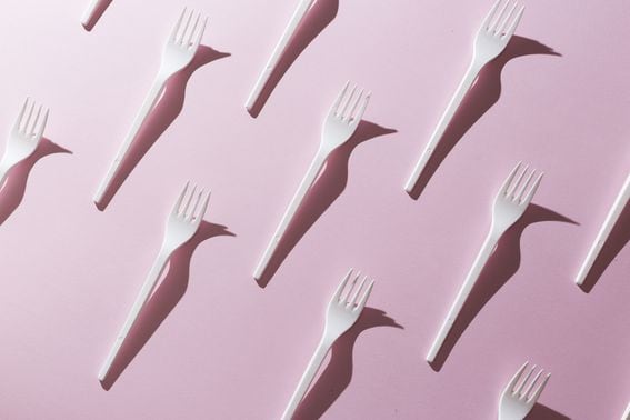 fork, plastic