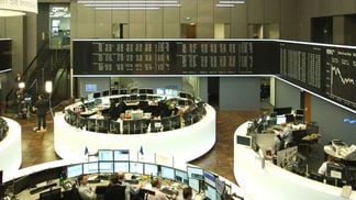 The Frankfurt Stock Exchange in Germany (Dontworry/Wikimedia Commons)