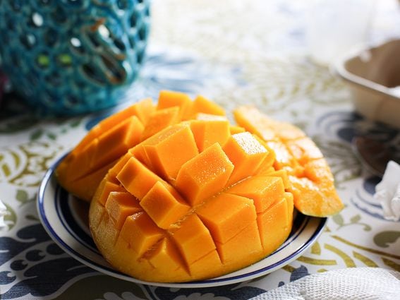 Sliced mango served up on a table (Desirae Hayes-Vitor/Unsplash)