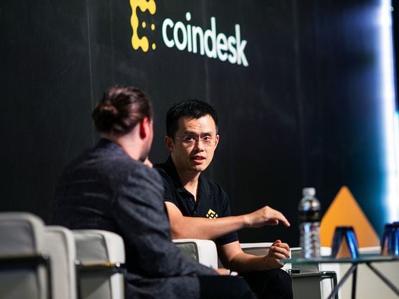 CDCROP: CZ aka Changpeng Zhao CEO of Binance at Consensus Singapore 2018 (CoinDesk)