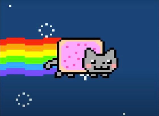 The Nyan Cat NFT sold recently for 300 ETH, or $590,000 at the time. 
