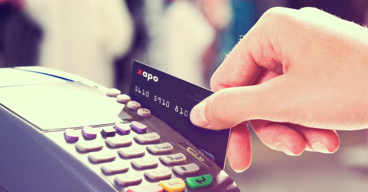 Cryptocurrency Credit Cards : xapo