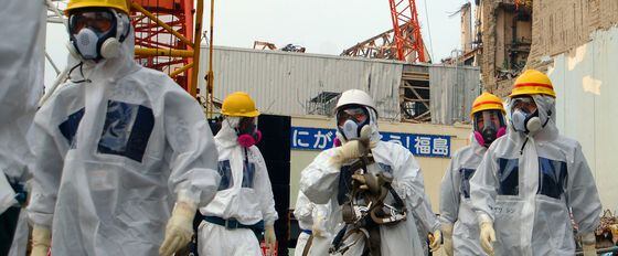 IAEA Experts at Fukushima