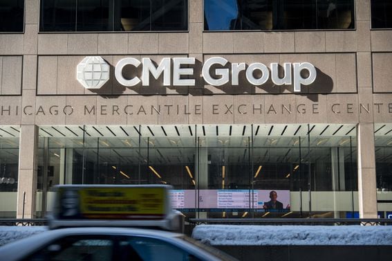 CME Group headquarters in Chicago, Illinois, U.S., on Friday Feb. 5, 2021. CME Group Inc. is scheduled to release earnings figures on February 10. Photographer: Christopher Dilts/Bloomberg via Getty Images