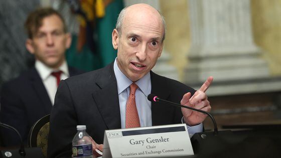 Republican lawmakers are questioning Securities and Exchange Commission Chair Gary Gensler on how Prometheum got its registration. (Kevin Dietsch/Getty Images)